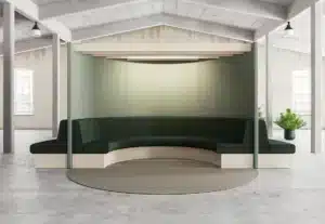 BuildUp Pavilion with sofa front mat Östanå